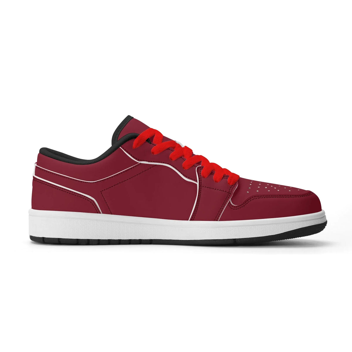 burgund-low-top-leder-sneaker-fur-damen-sneaker-jlr-design-jlr-design-de-10 - JLR Design