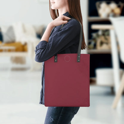 burgund-pu-leder-handtasche-handtasche-jlr-design-5 - JLR Design