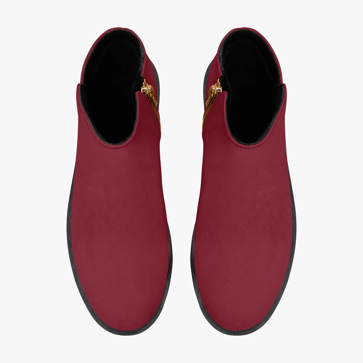 burgunde-elegante-reissverschluss-stiefeletten-stiefeletten-jlr-design-jlr-design-de-7 - JLR Design