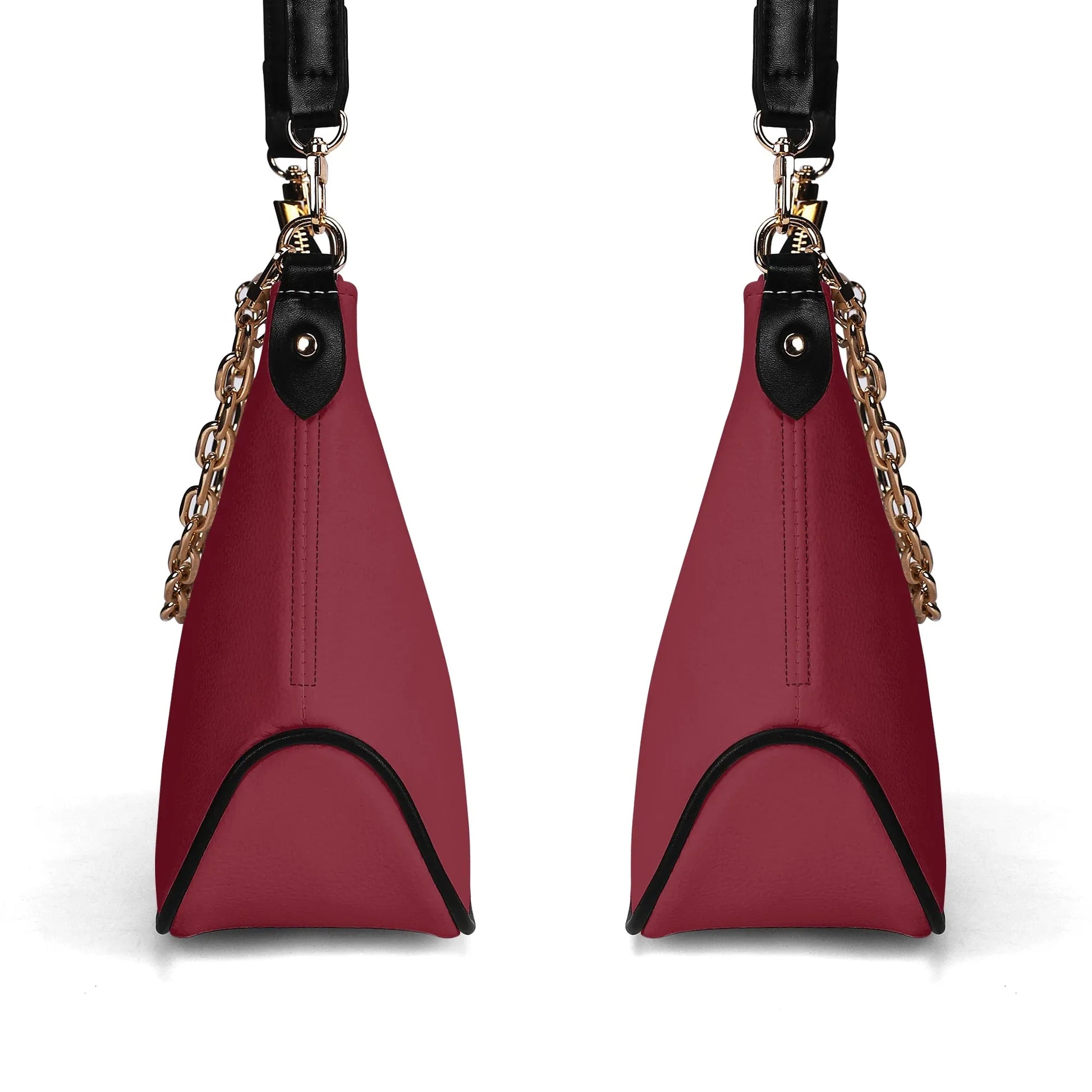 burgunde-elegante-umhangetasche-mit-kette-umhangetasche-jlr-design-4 - JLR Design