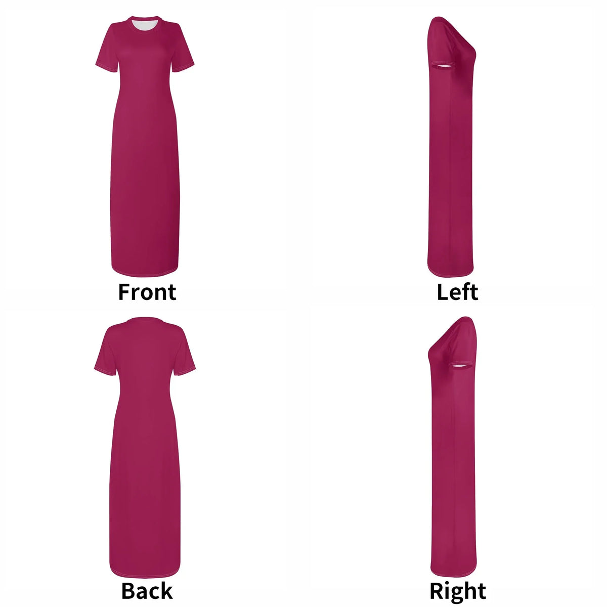 burgundy-bodycon-maxi-dress-long-dress-jlr-design-jlr-design-de-7 - JLR Design