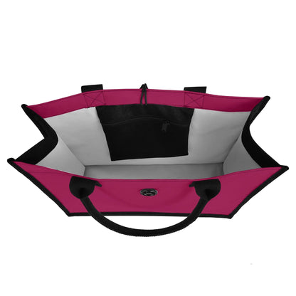 burgundy-canvas-shopper-tasche-einkaufstasche-jlr-design-7 - JLR Design
