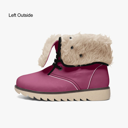 burgundy-chic-boots-mit-pluschfutter-boots-jlr-design-5 - JLR Design
