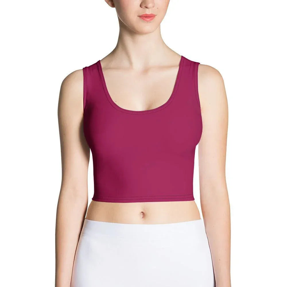 burgundy-damen-crop-top-crop-top-jlr-design-1 - JLR Design
