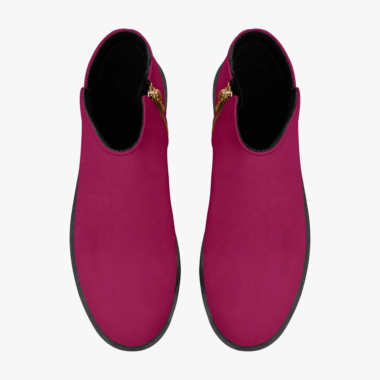 burgundy-elegante-reissverschluss-stiefeletten-stiefeletten-jlr-design-7 - JLR Design
