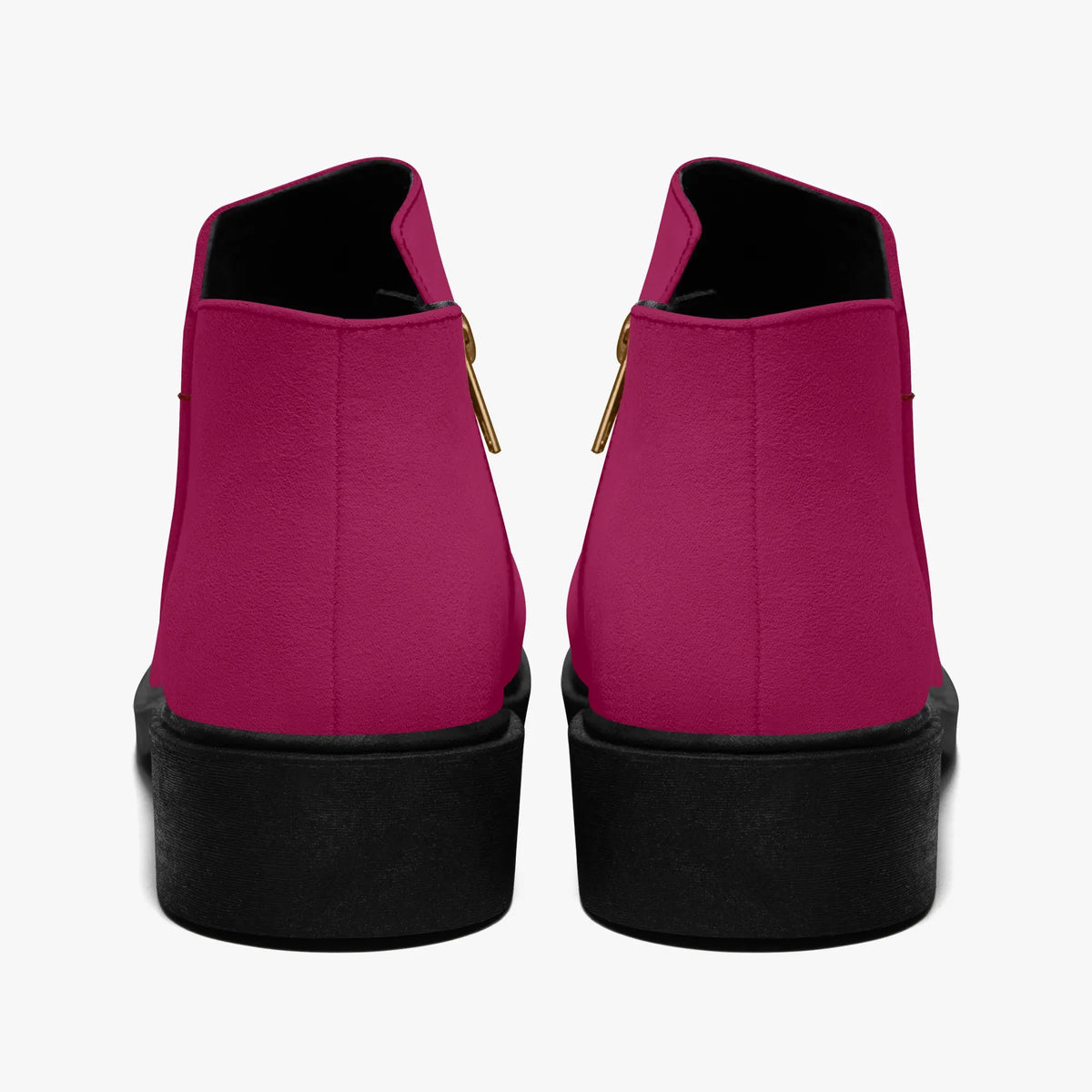 burgundy-elegante-reissverschluss-stiefeletten-stiefeletten-jlr-design-jlr-design-de-2 - JLR Design