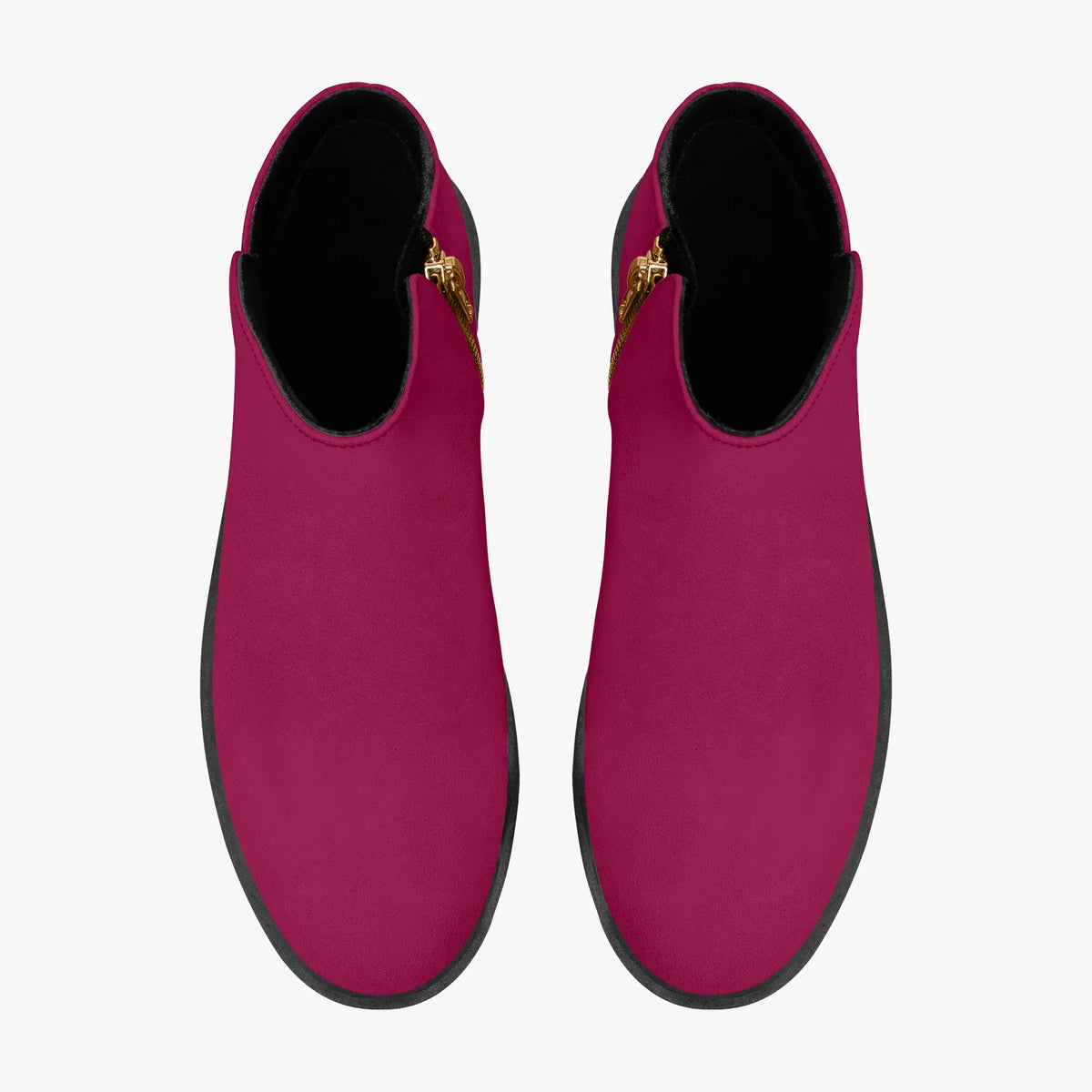 burgundy-elegante-reissverschluss-stiefeletten-stiefeletten-jlr-design-jlr-design-de-7 - JLR Design