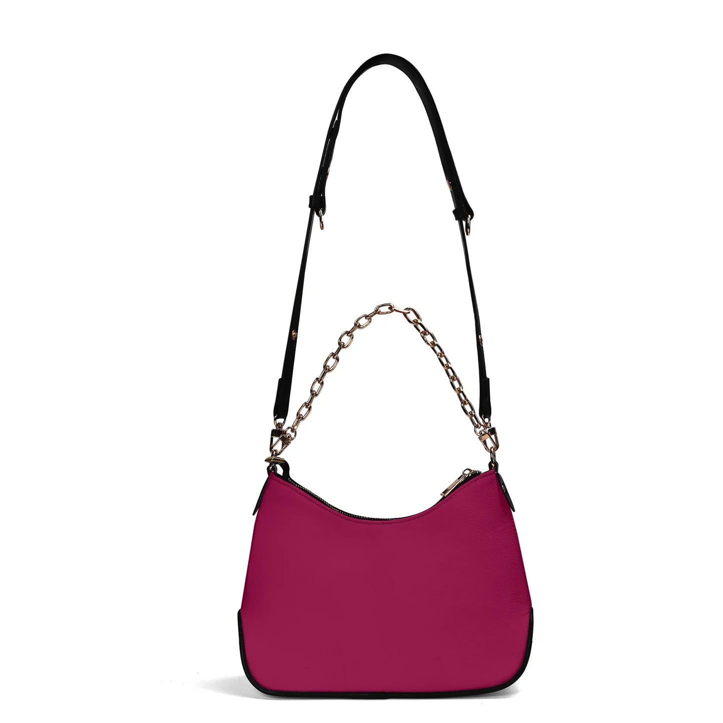 burgundy-elegante-umhangetasche-mit-kette-umhangetasche-jlr-design-5 - JLR Design