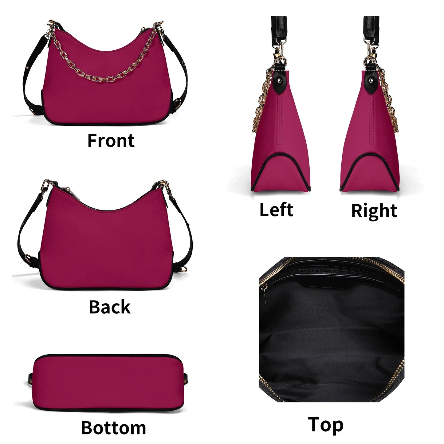 burgundy-elegante-umhangetasche-mit-kette-umhangetasche-jlr-design-6 - JLR Design