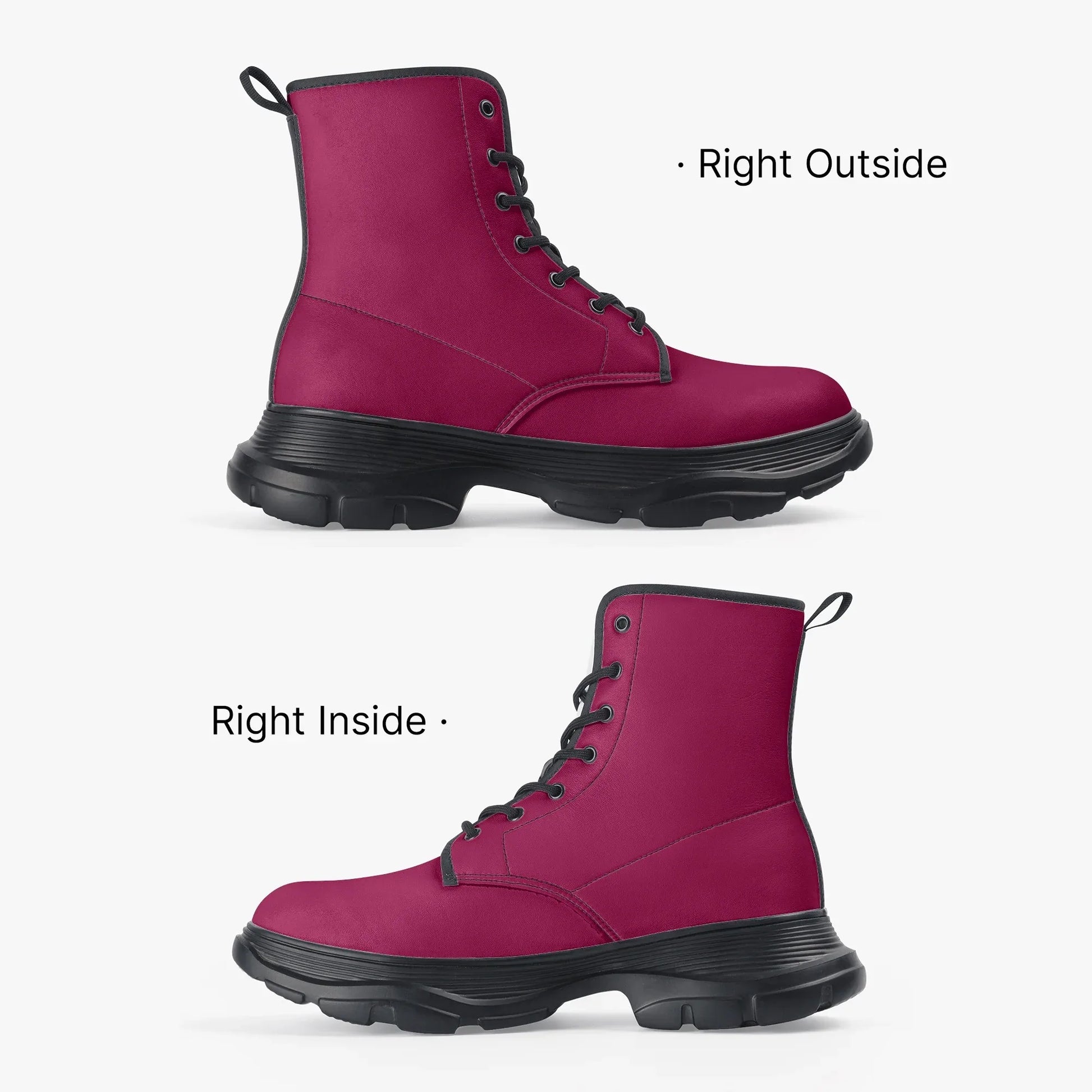 burgundy-leather-chunky-boots-boots-jlr-design-4 - JLR Design