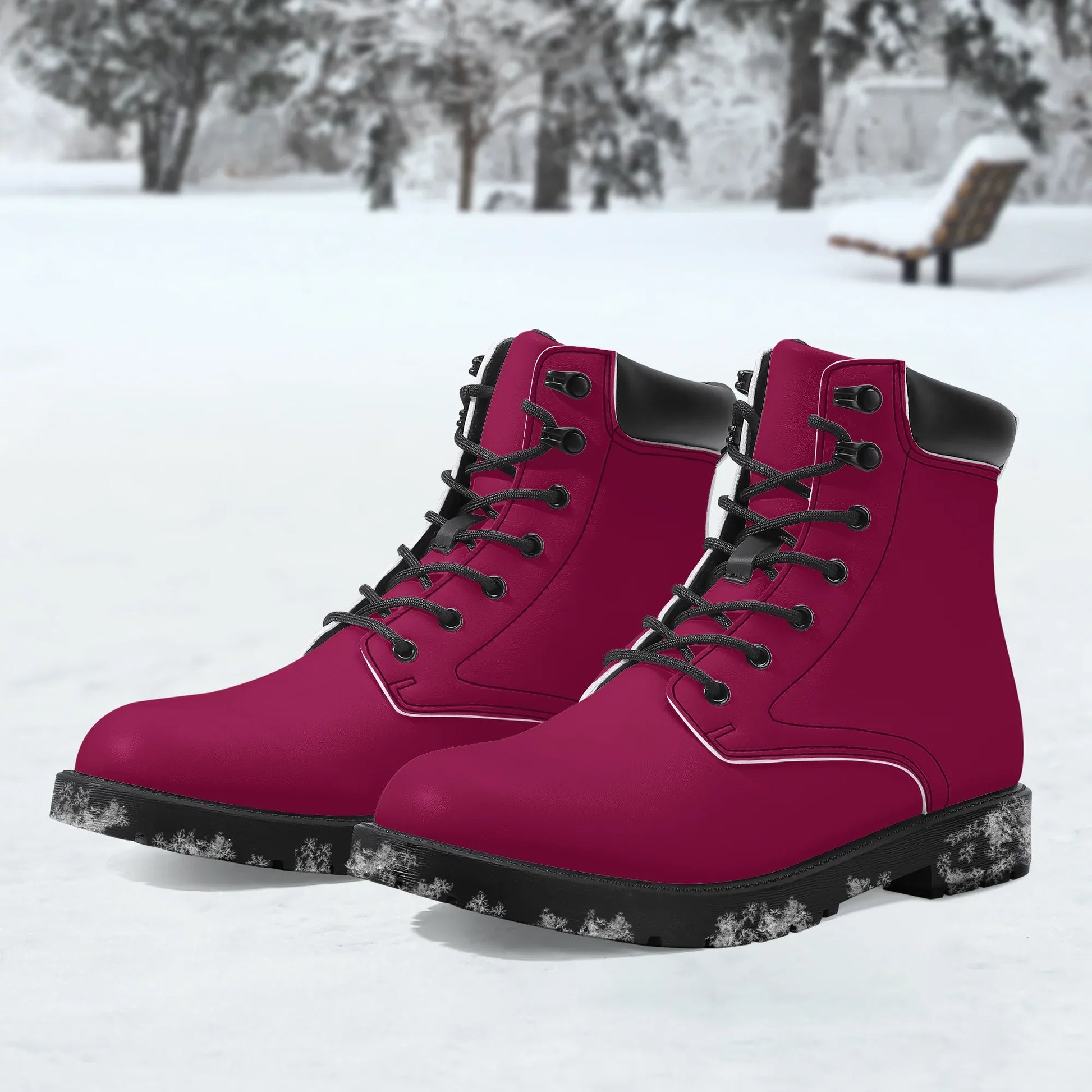 burgundy-leder-boots-or-stylische-und-warme-winterstiefel-boots-jlr-design-1 - JLR Design