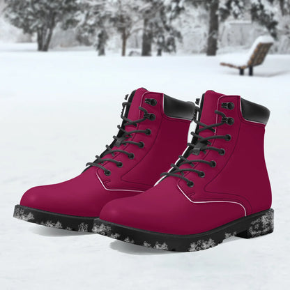 burgundy-leder-boots-or-stylische-und-warme-winterstiefel-boots-jlr-design-1 - JLR Design