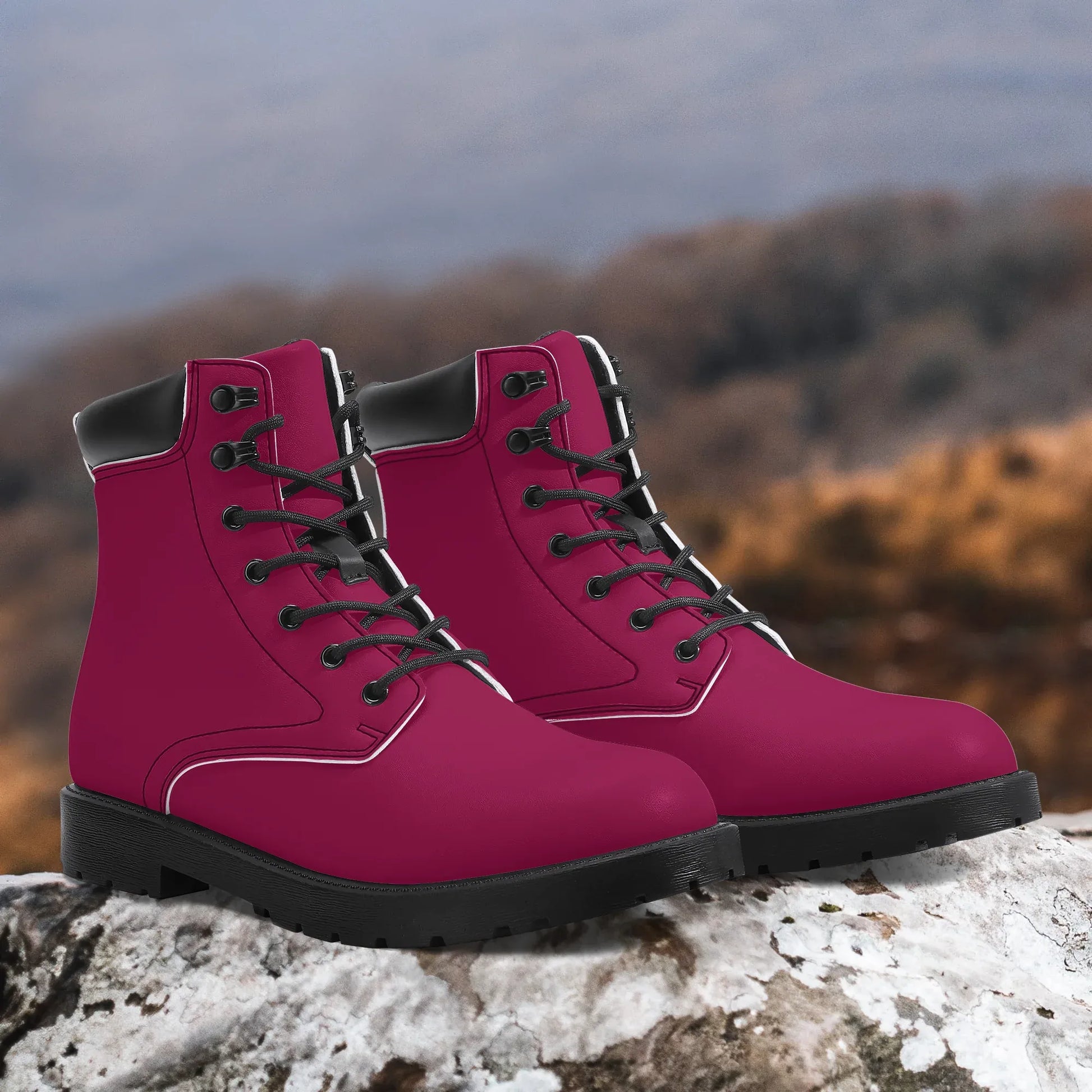 burgundy-leder-boots-or-stylische-und-warme-winterstiefel-boots-jlr-design-2 - JLR Design