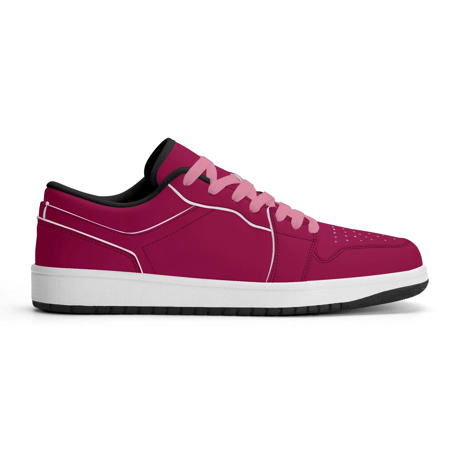 burgundy-low-top-leder-sneaker-fur-damen-sneaker-jlr-design-12 - JLR Design