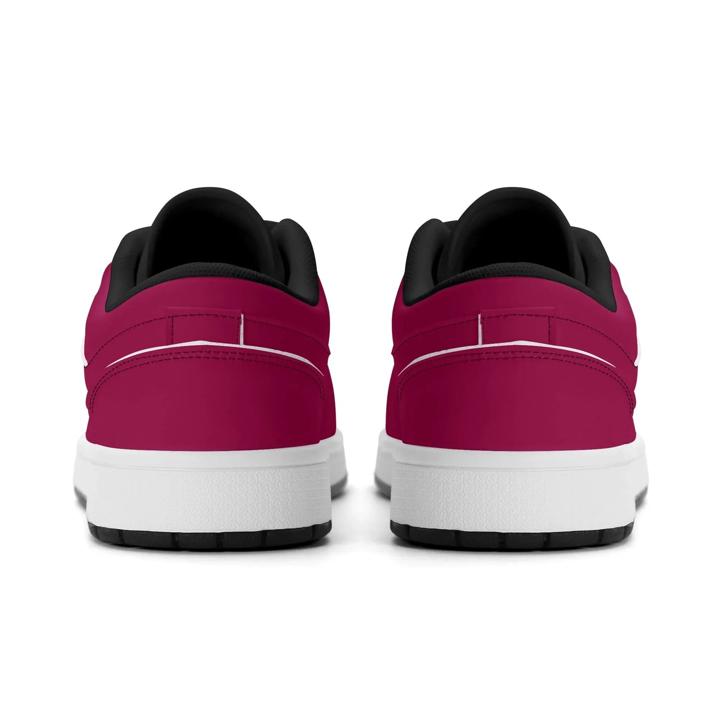 burgundy-low-top-leder-sneaker-fur-damen-sneaker-jlr-design-13 - JLR Design