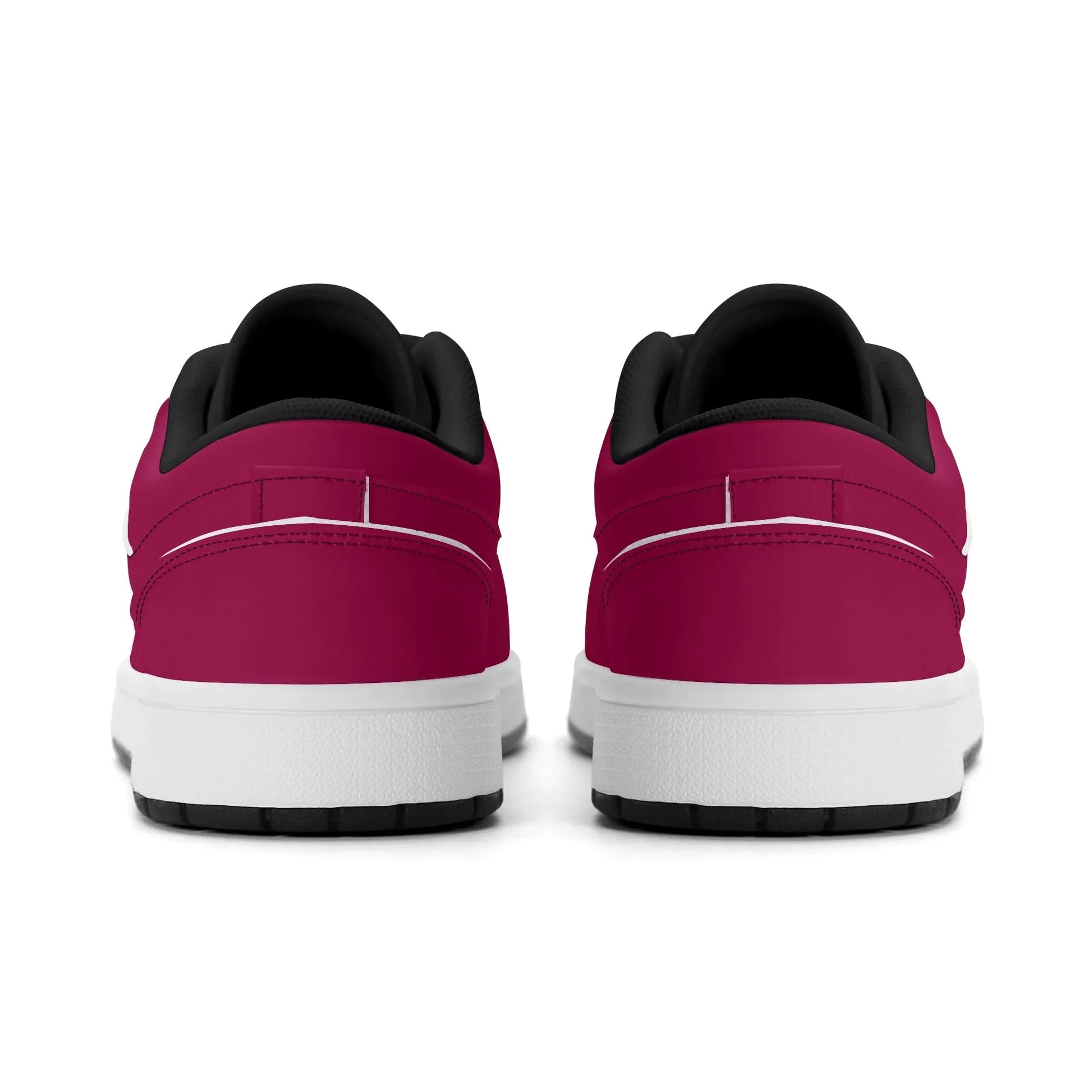 burgundy-low-top-leder-sneaker-fur-damen-sneaker-jlr-design-13 - JLR Design