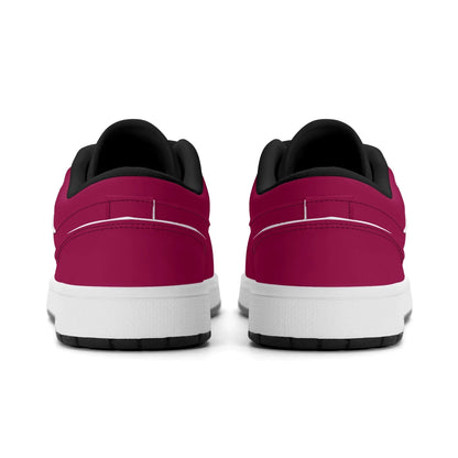 burgundy-low-top-leder-sneaker-fur-damen-sneaker-jlr-design-13 - JLR Design
