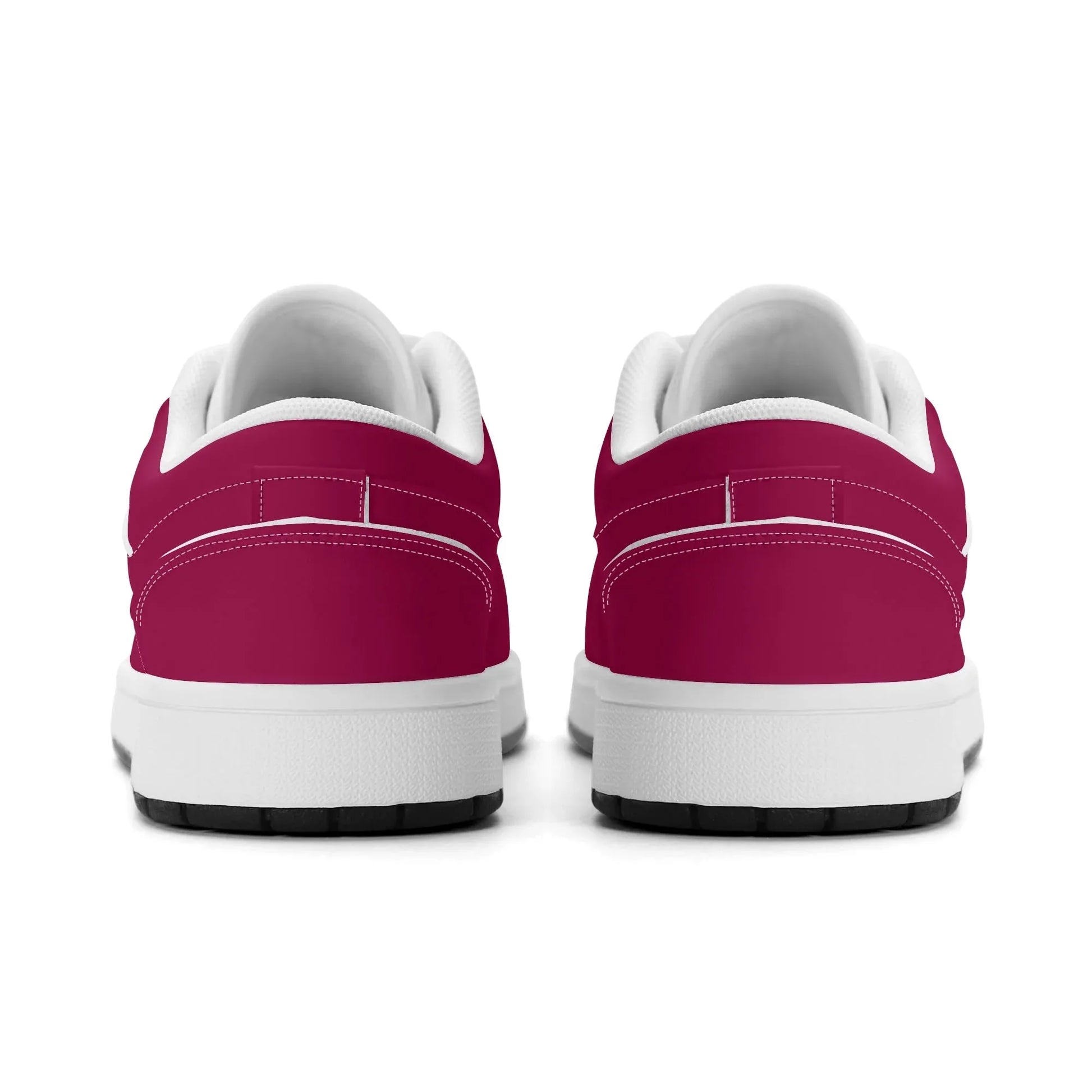 burgundy-low-top-leder-sneaker-fur-damen-sneaker-jlr-design-6 - JLR Design