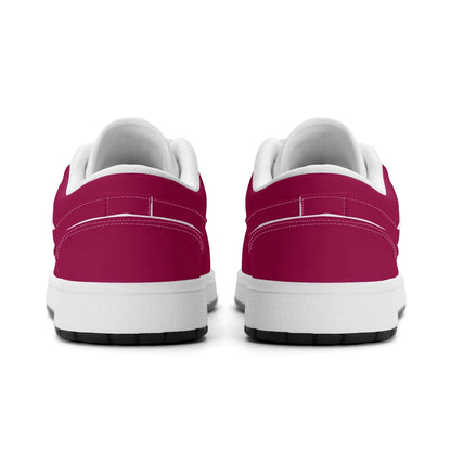 burgundy-low-top-leder-sneaker-fur-damen-sneaker-jlr-design-6 - JLR Design