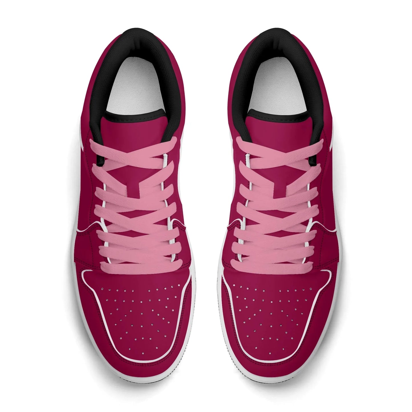 burgundy-low-top-leder-sneaker-fur-herren-sneaker-jlr-design-14 - JLR Design