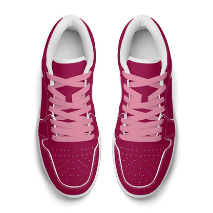 burgundy-low-top-leder-sneaker-fur-herren-sneaker-jlr-design-7 - JLR Design