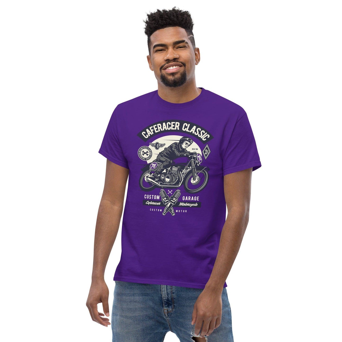 caferacer-classic-herren-t-shirt-t-shirt-jlr-design-15 - JLR Design