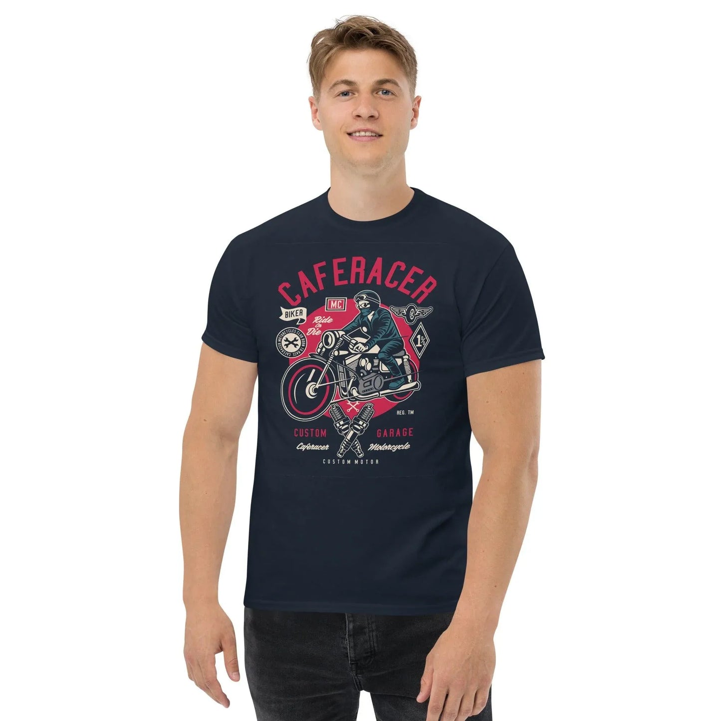 caferacer-herren-t-shirt-t-shirt-jlr-design-1 - JLR Design