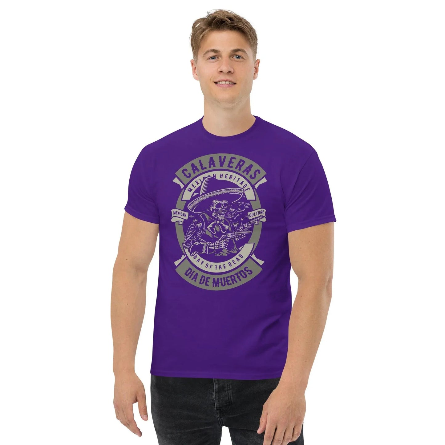 calaveras-dia-de-muertos-herren-t-shirt-sport-t-shirt-jlr-design-10 - JLR Design