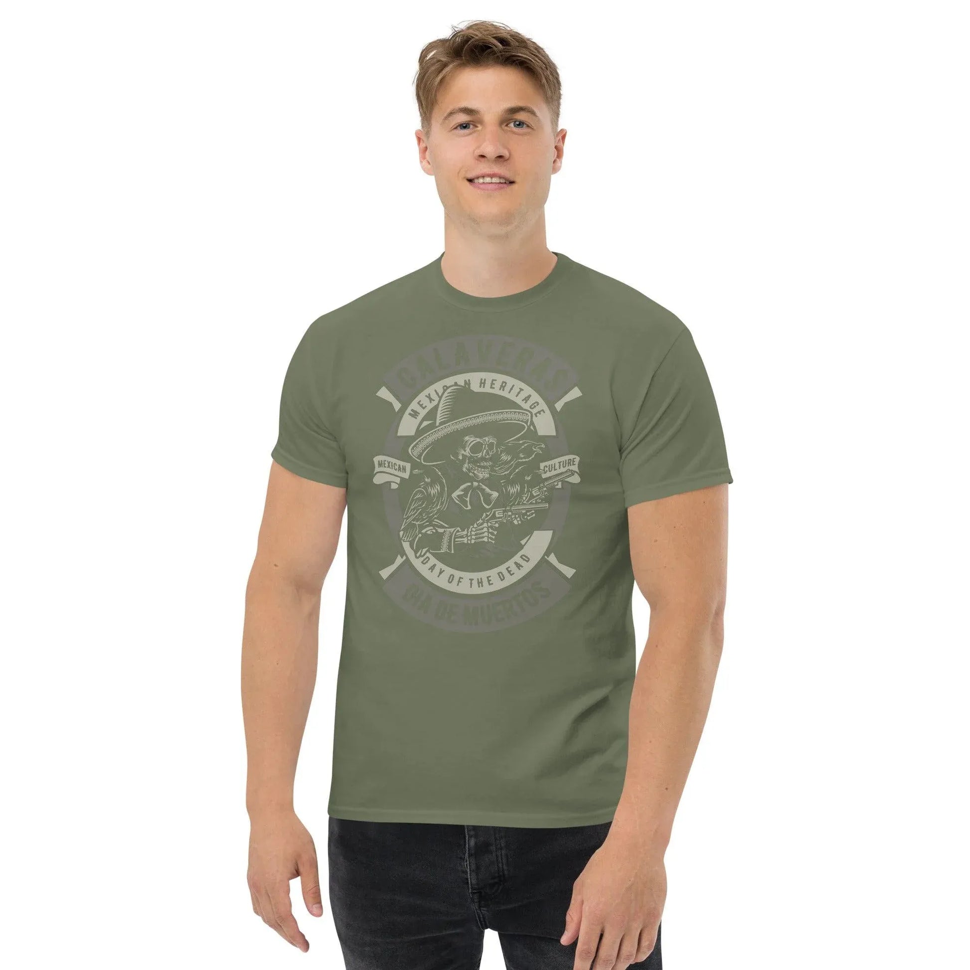 calaveras-dia-de-muertos-herren-t-shirt-sport-t-shirt-jlr-design-22 - JLR Design
