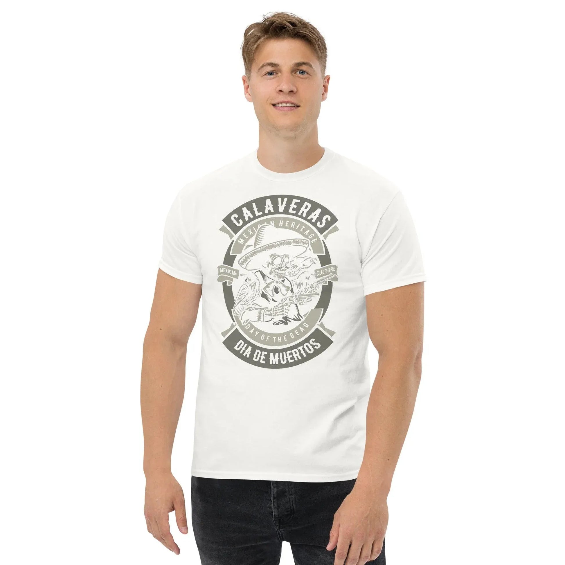 calaveras-dia-de-muertos-herren-t-shirt-sport-t-shirt-jlr-design-31 - JLR Design