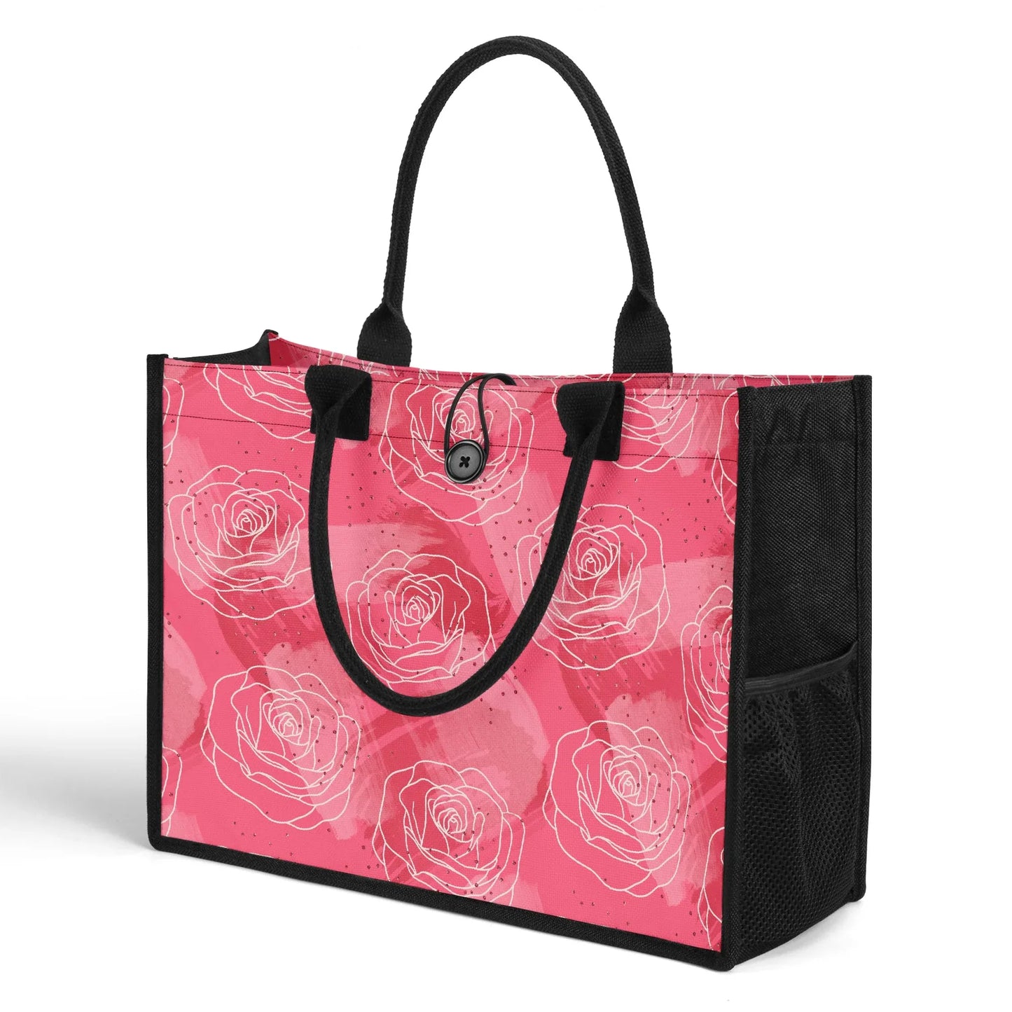 canvas-shopper-tasche-mit-rosenmuster-einkaufstasche-jlr-design-3 - JLR Design