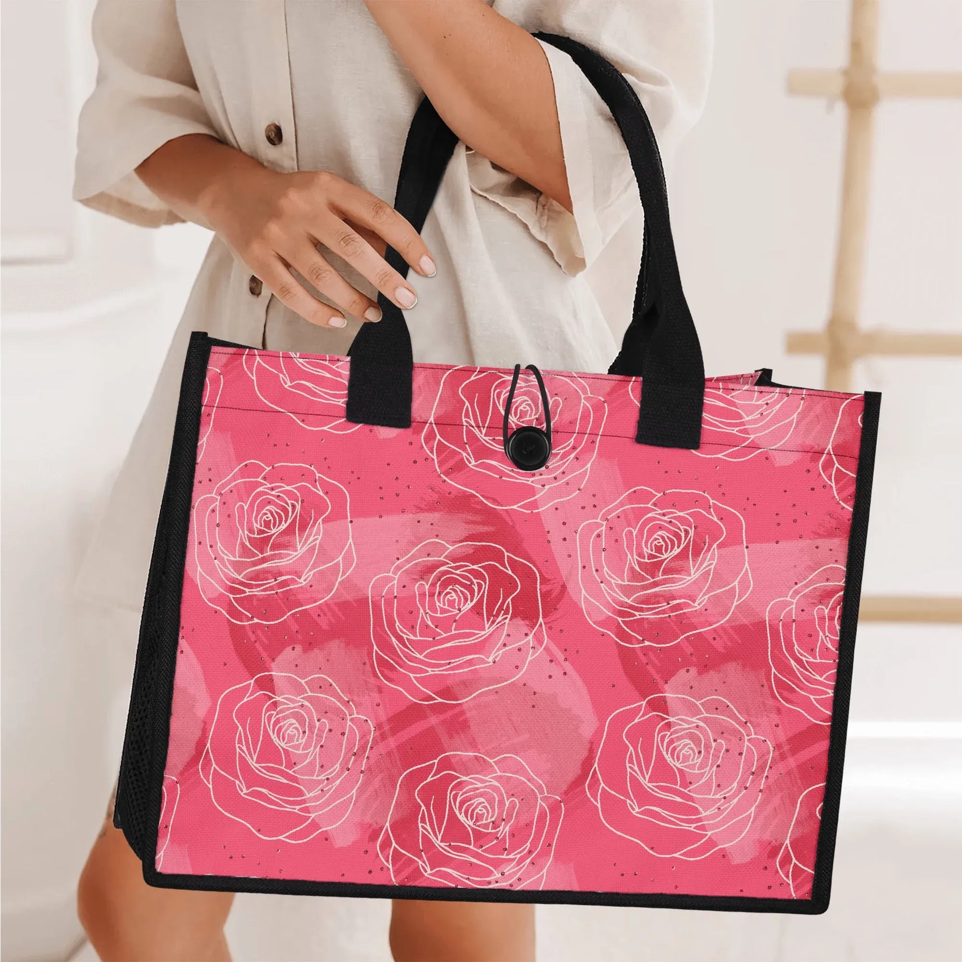canvas-shopper-tasche-mit-rosenmuster-einkaufstasche-jlr-design-5 - JLR Design