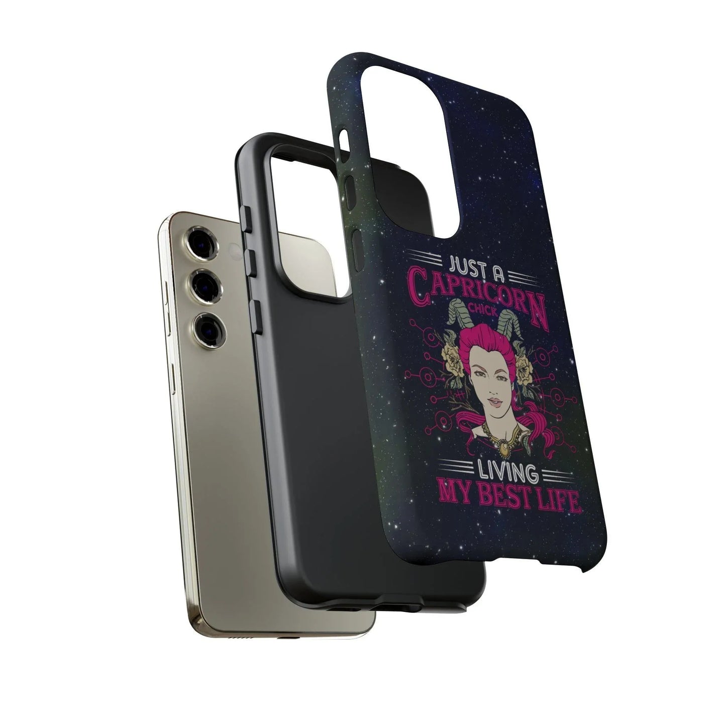 capricorn-chick-samsung-galaxy-cover-s21-s22-s23-s24-s25-plus-pro-ultra-phone-case-jlr-design-15 - JLR Design