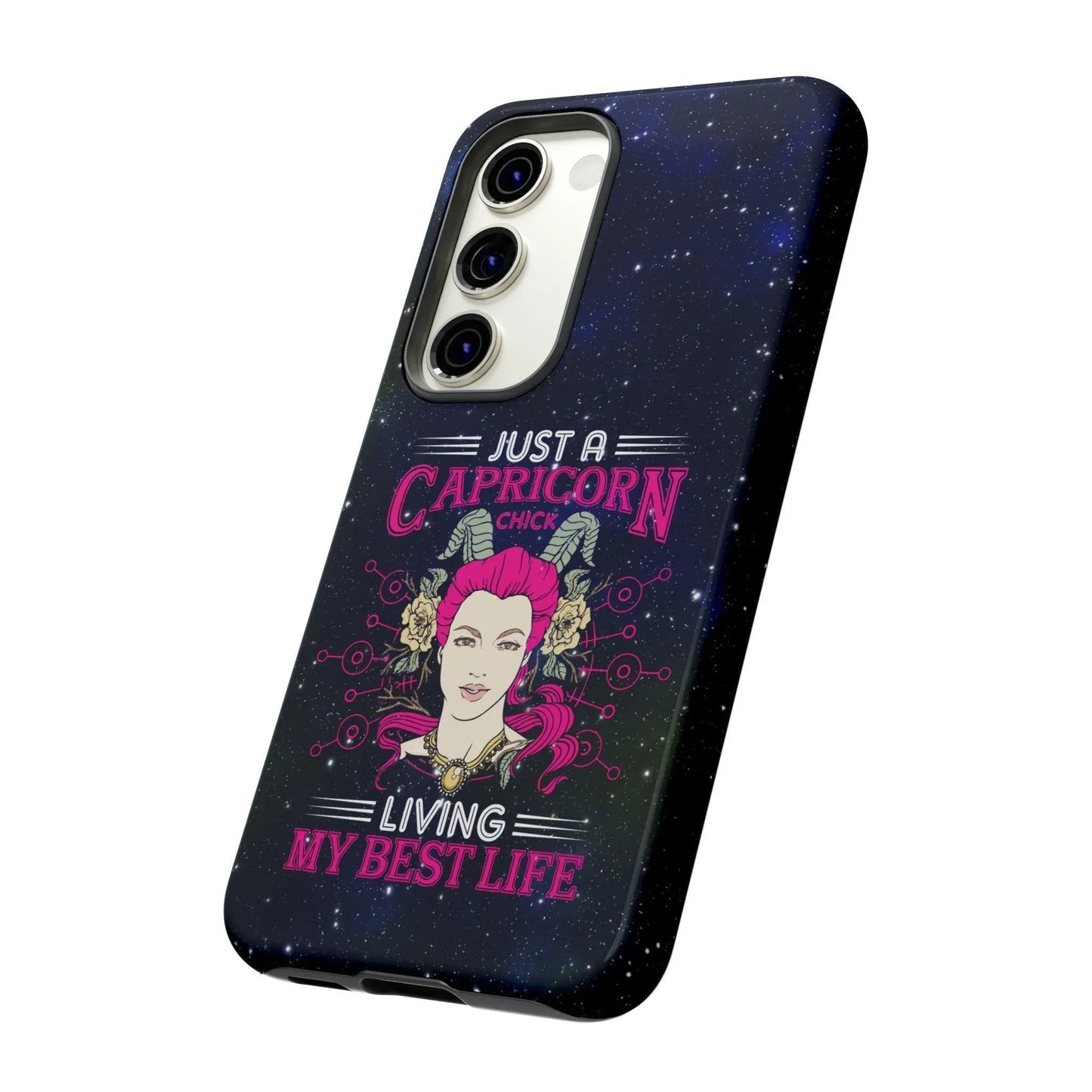 capricorn-chick-samsung-galaxy-cover-s21-s22-s23-s24-s25-plus-pro-ultra-phone-case-jlr-design-2 - JLR Design