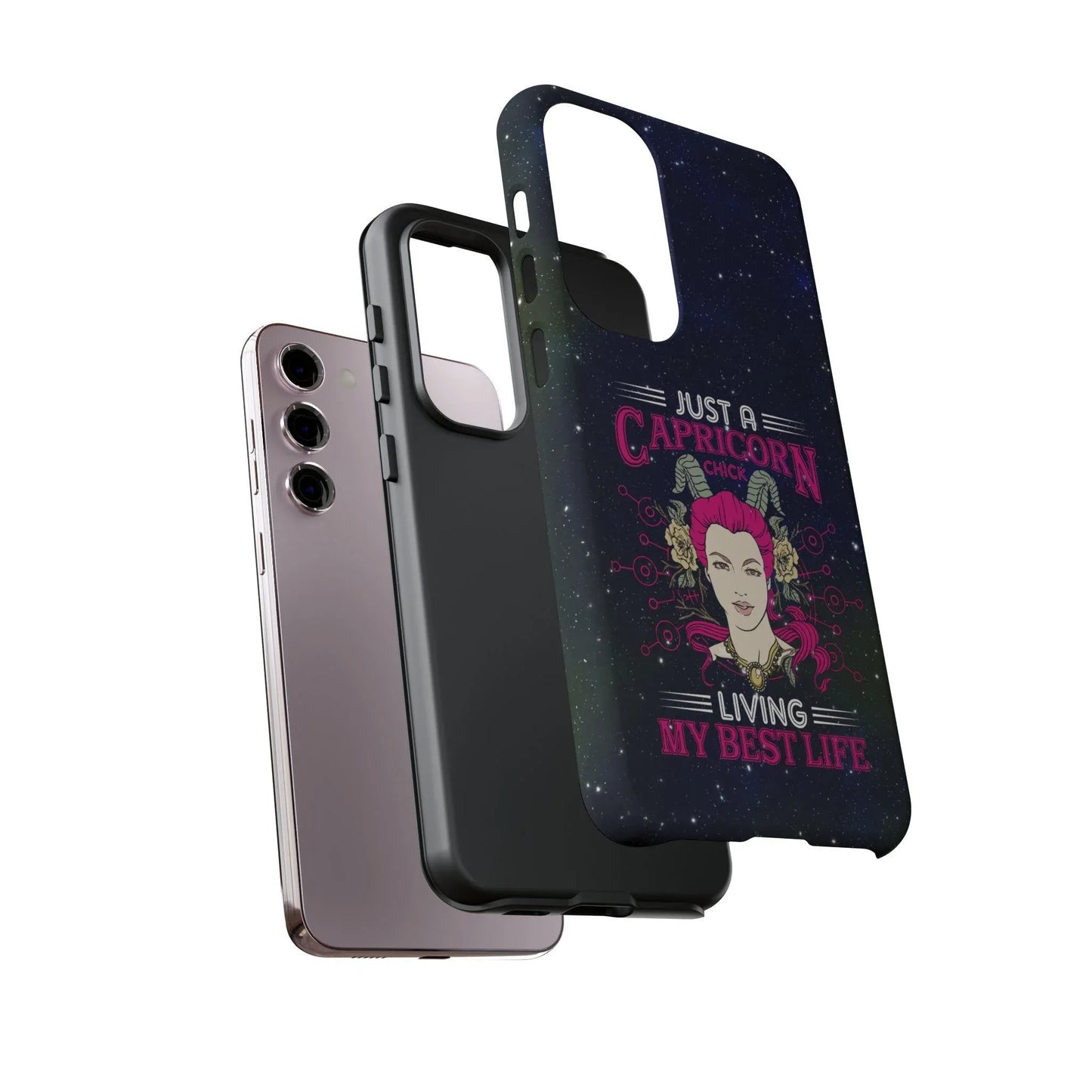 capricorn-chick-samsung-galaxy-cover-s21-s22-s23-s24-s25-plus-pro-ultra-phone-case-jlr-design-21 - JLR Design