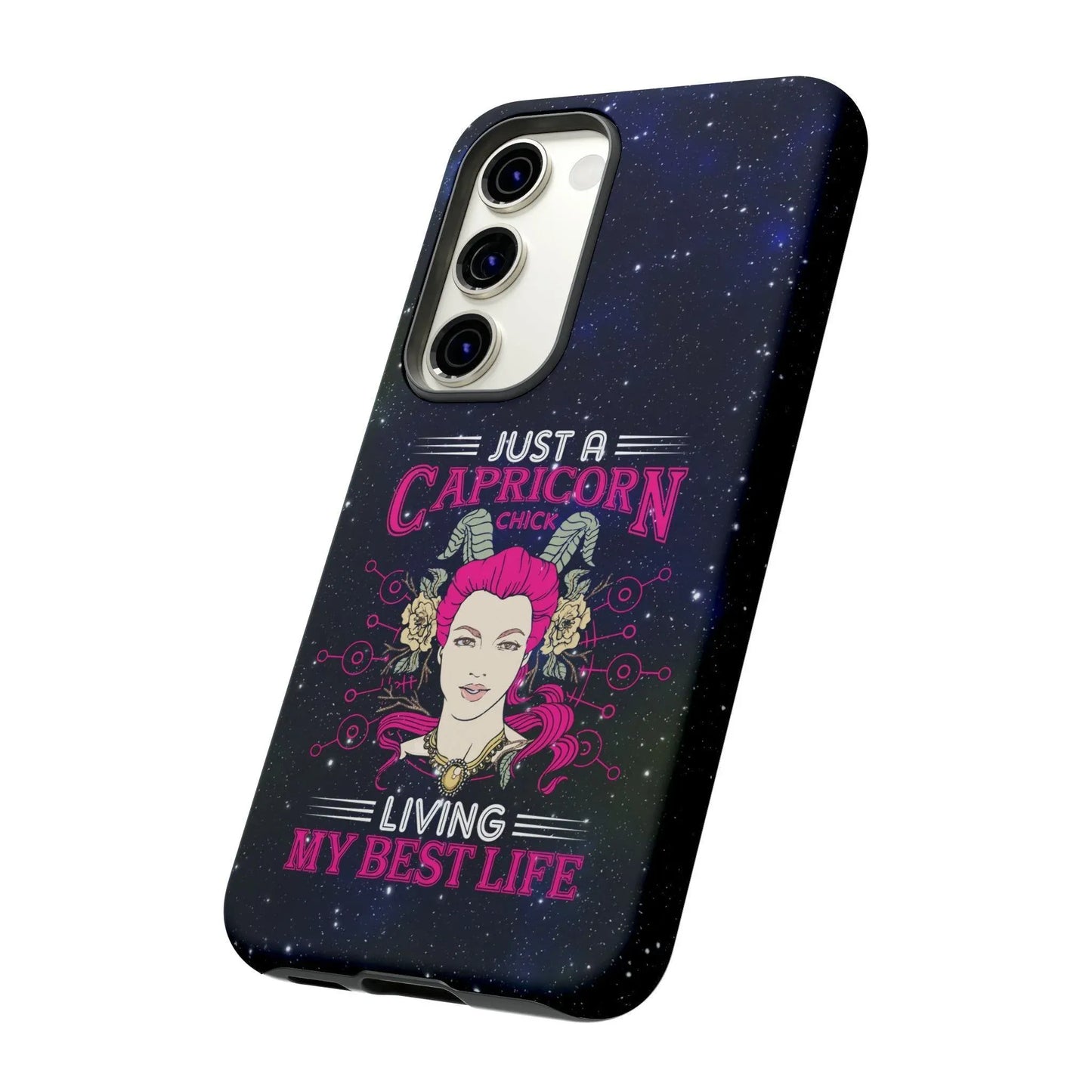 capricorn-chick-samsung-galaxy-cover-s21-s22-s23-s24-s25-plus-pro-ultra-phone-case-jlr-design-3 - JLR Design