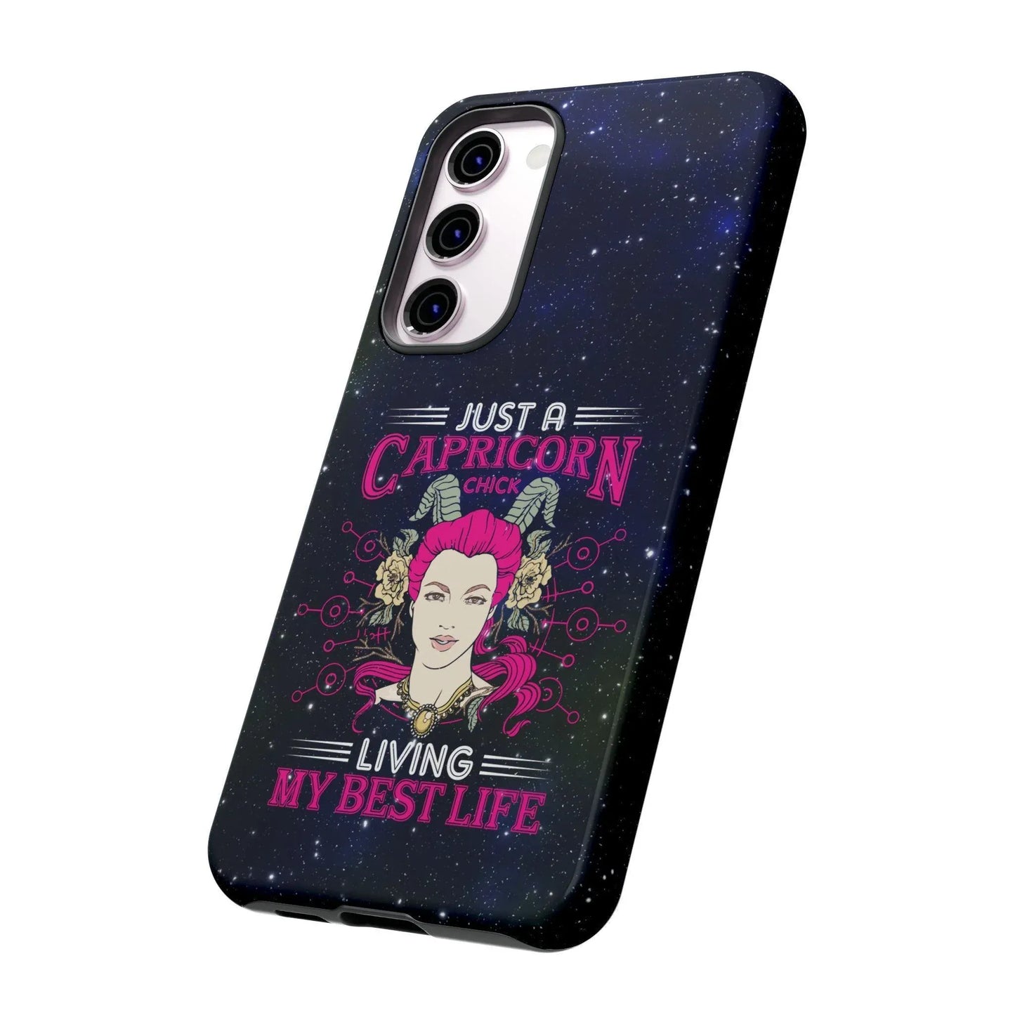 capricorn-chick-samsung-galaxy-cover-s21-s22-s23-s24-s25-plus-pro-ultra-phone-case-jlr-design-4 - JLR Design