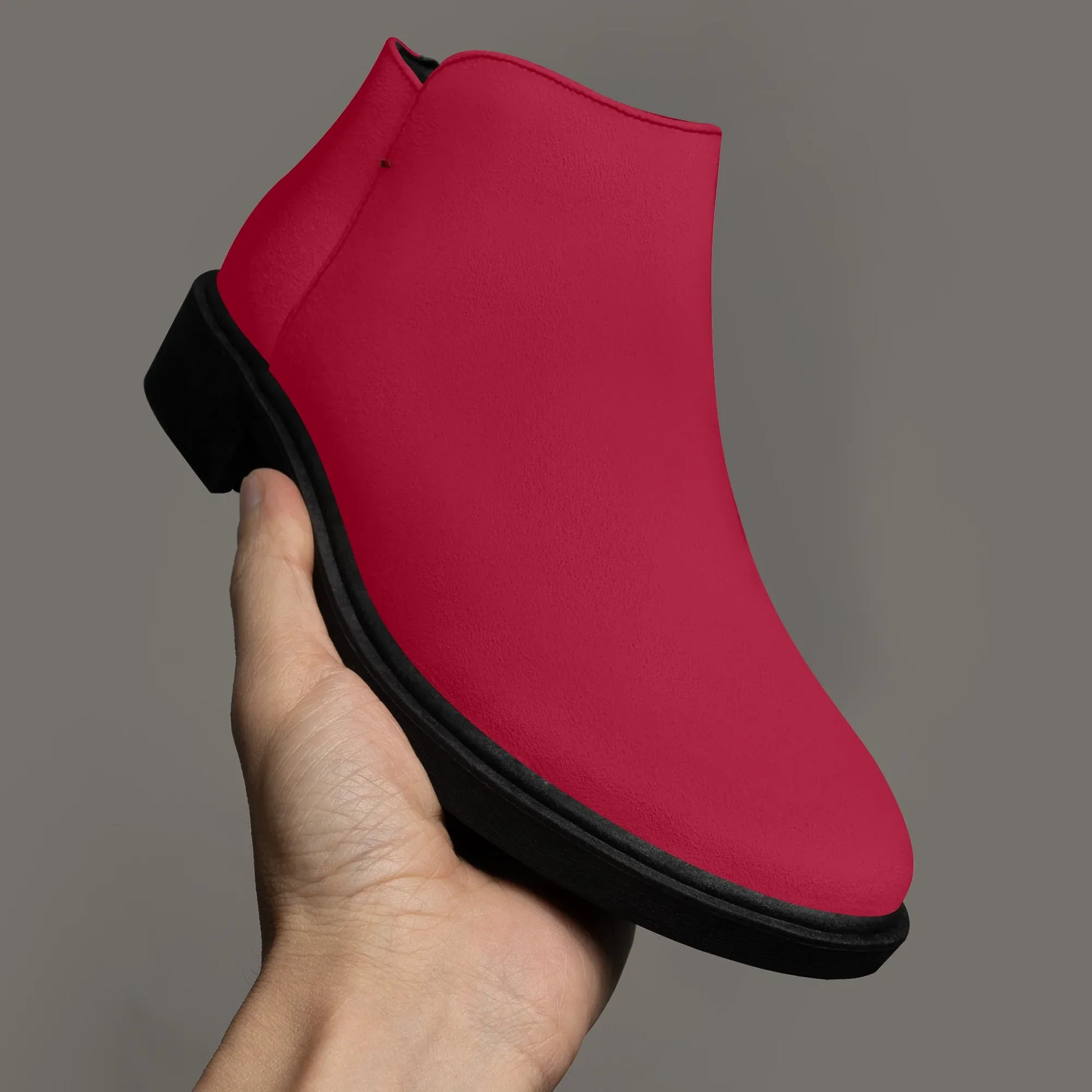 carmine-elegante-reissverschluss-stiefeletten-stiefeletten-jlr-design-3 - JLR Design