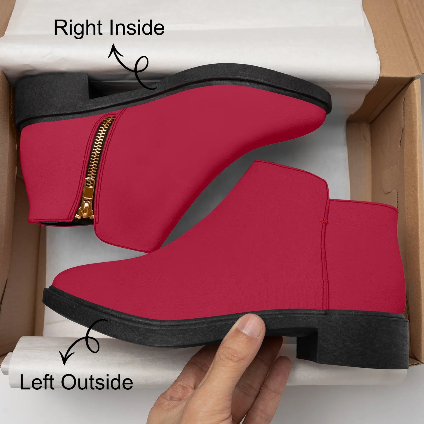 carmine-elegante-reissverschluss-stiefeletten-stiefeletten-jlr-design-8 - JLR Design