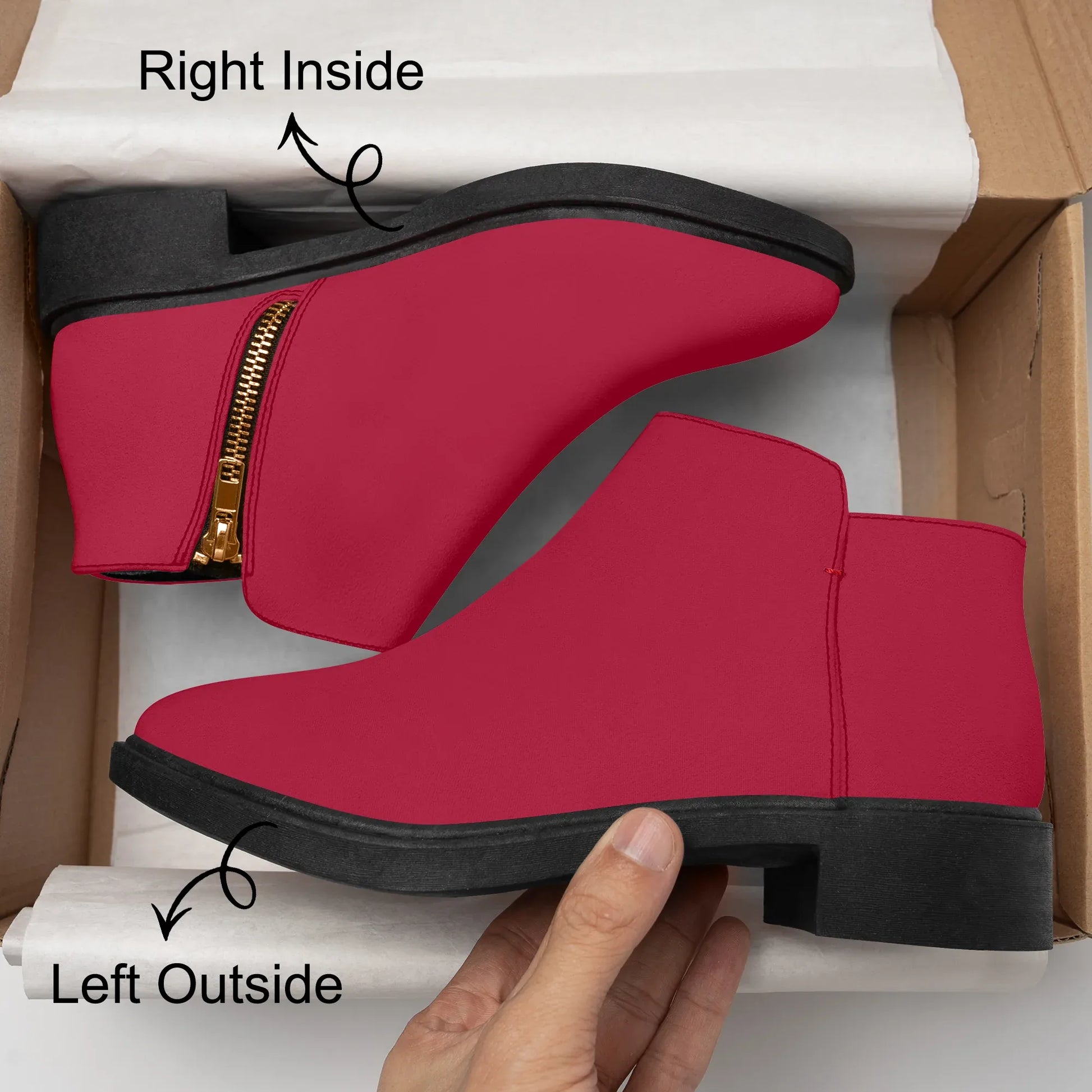 carmine-elegante-reissverschluss-stiefeletten-stiefeletten-jlr-design-8 - JLR Design
