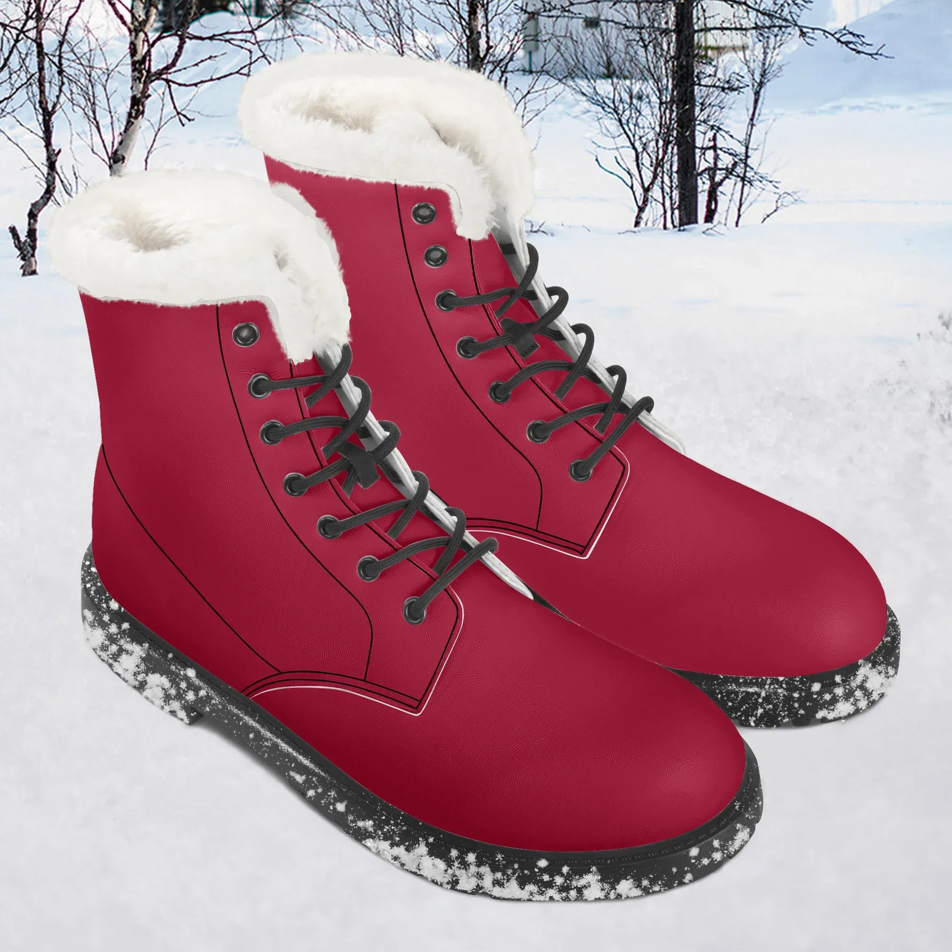 carmine-faux-fur-leder-boots-boots-jlr-design-1 - JLR Design