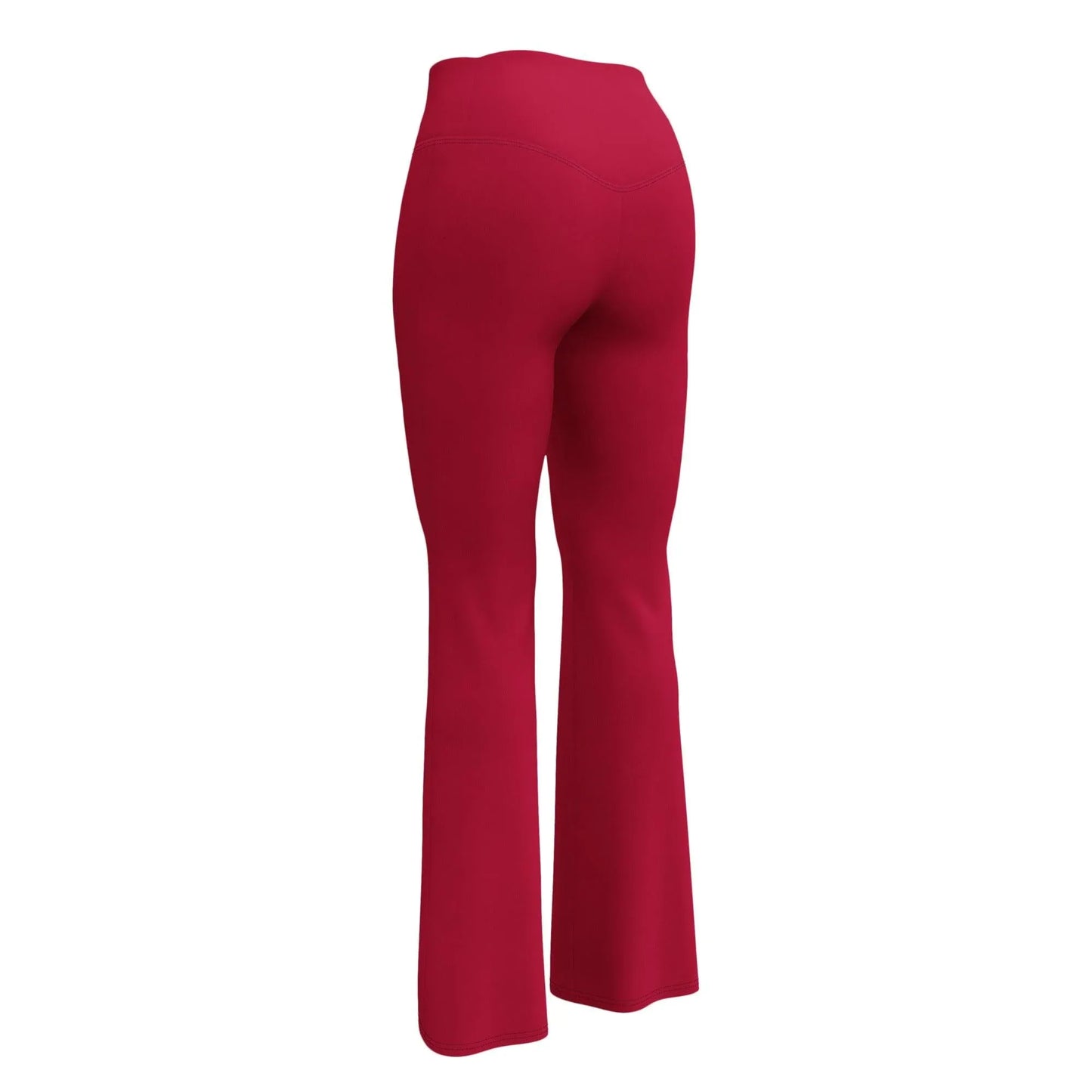carmine-high-waist-flare-leggings-flare-leggings-jlr-design-12 - JLR Design