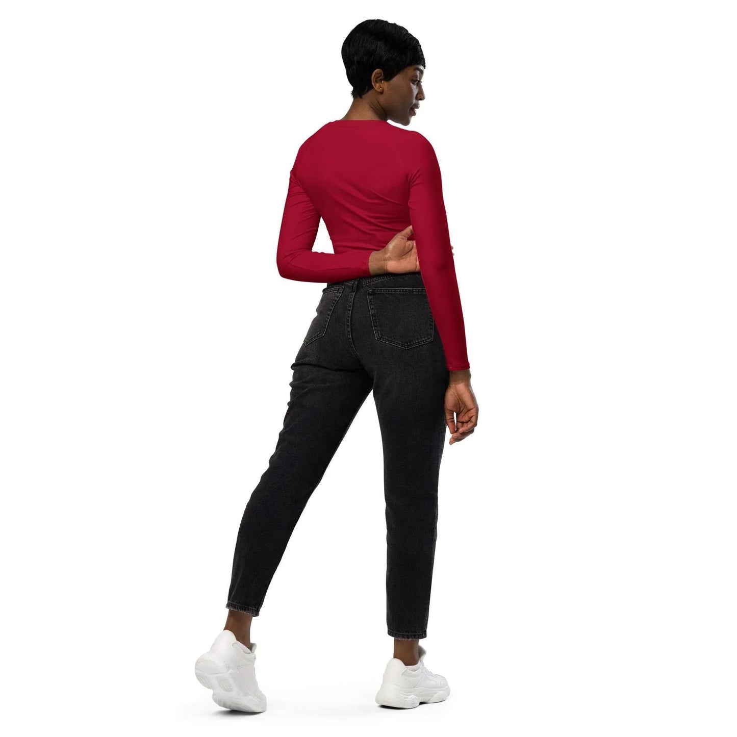 carmine-long-sleeve-damen-crop-top-long-sleeve-crop-top-jlr-design-4 - JLR Design