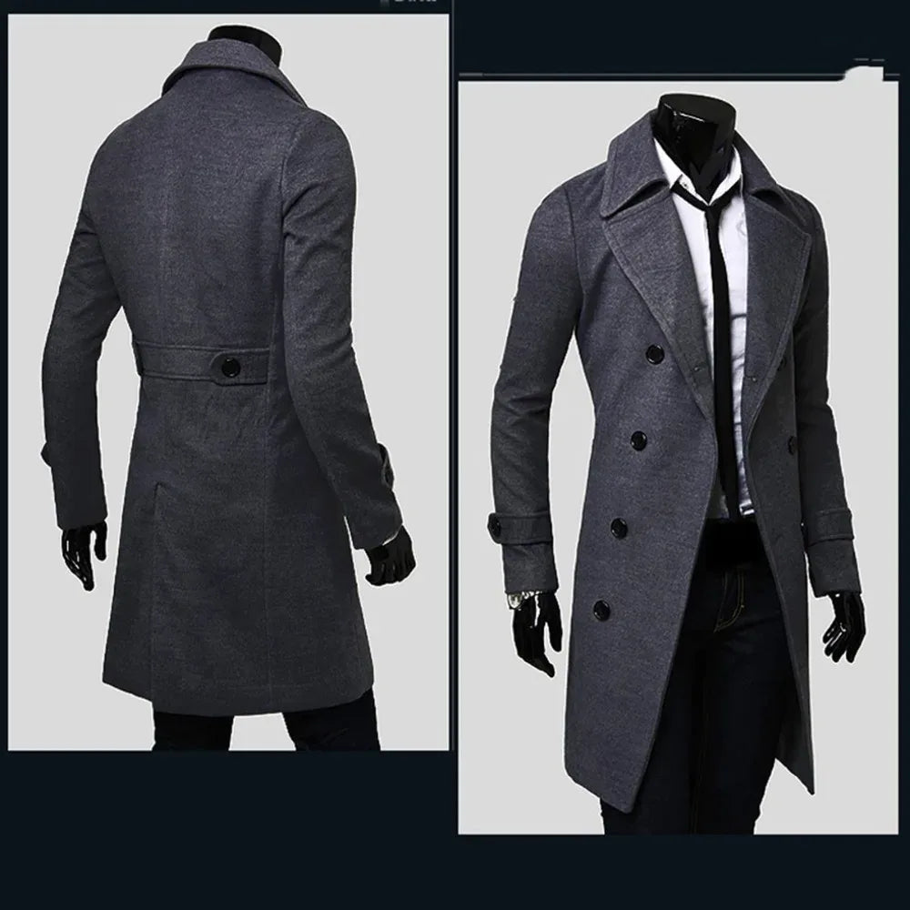 casual-slim-fit-langer-herren-trenchcoat-trenchcoat-jlr-design-12 - JLR Design