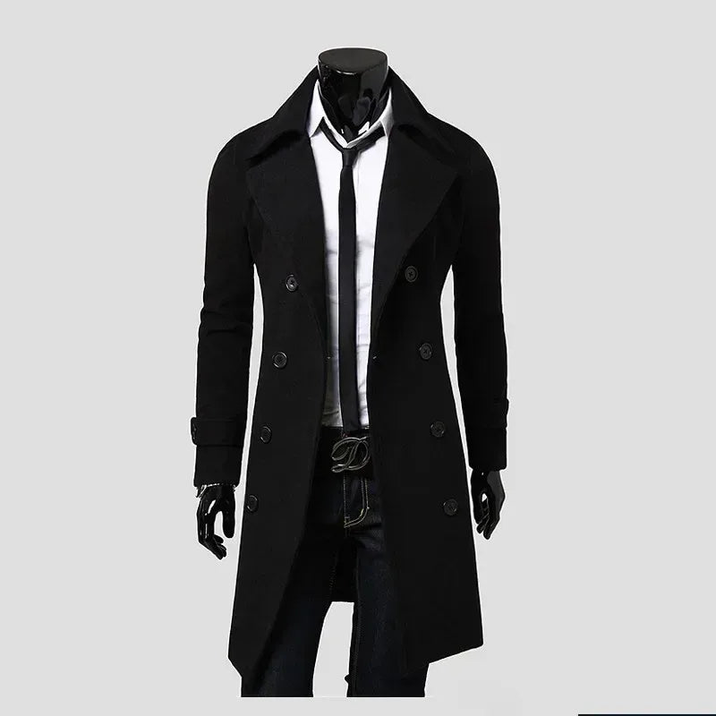 casual-slim-fit-langer-herren-trenchcoat-trenchcoat-jlr-design-4 - JLR Design
