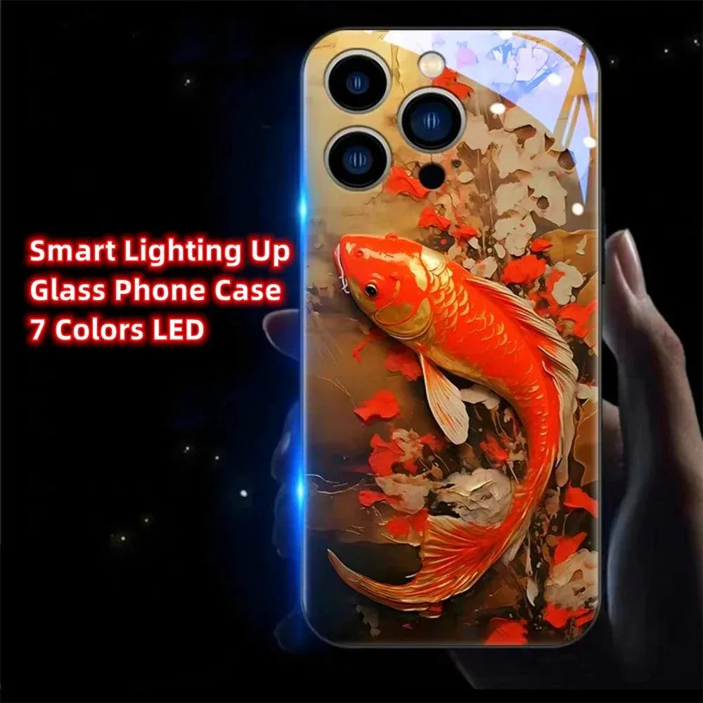 chinese-koi-fish-led-hulle-fur-iphone-131415pluspromax-phone-case-jlr-design-12 - JLR Design