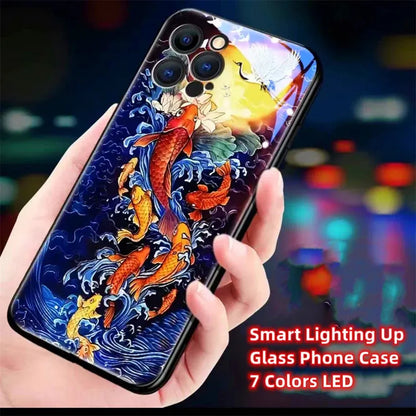 chinese-koi-fish-led-hulle-fur-iphone-131415pluspromax-phone-case-jlr-design-15 - JLR Design