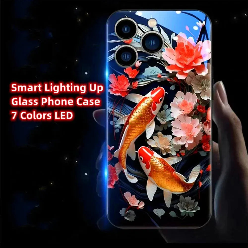 chinese-koi-fish-led-hulle-fur-iphone-131415pluspromax-phone-case-jlr-design-16 - JLR Design