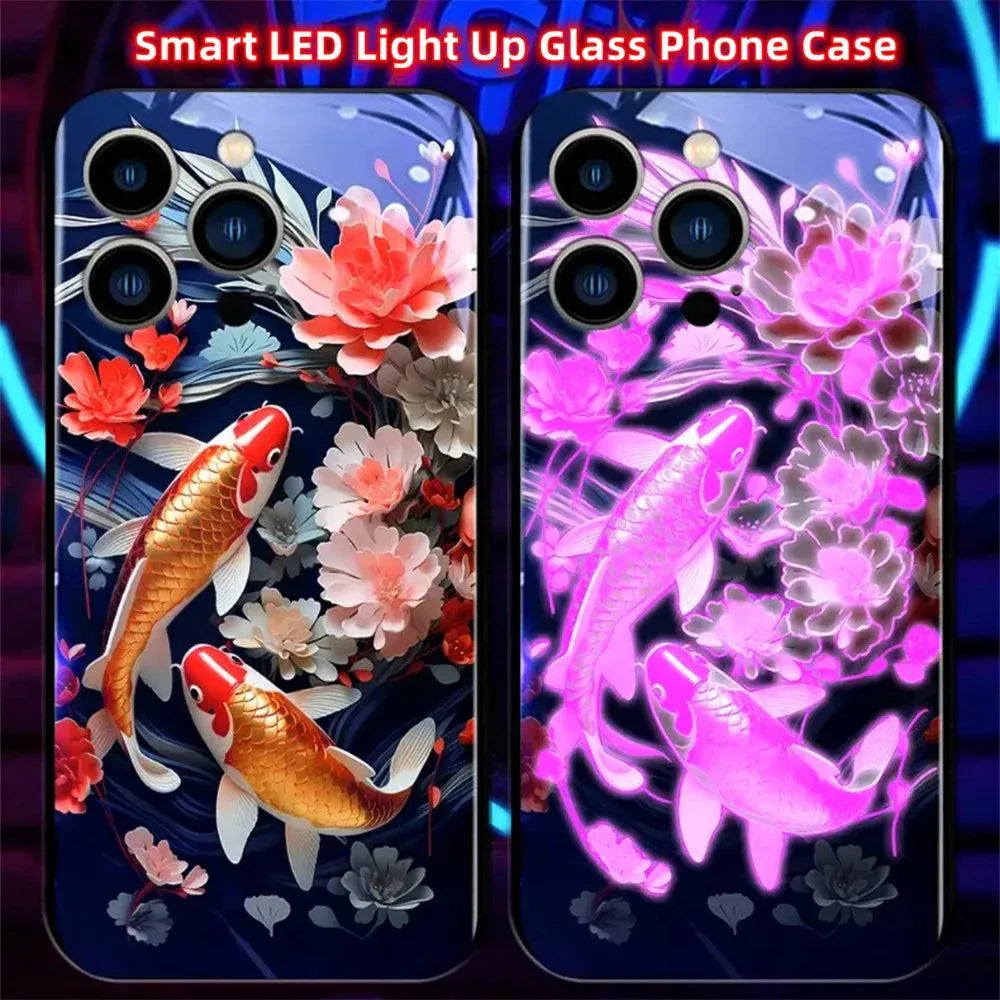 chinese-koi-fish-led-hulle-fur-iphone-131415pluspromax-phone-case-jlr-design-17 - JLR Design