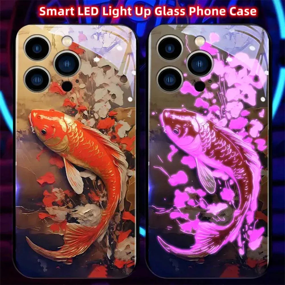 chinese-koi-fish-led-hulle-fur-iphone-131415pluspromax-phone-case-jlr-design-20 - JLR Design
